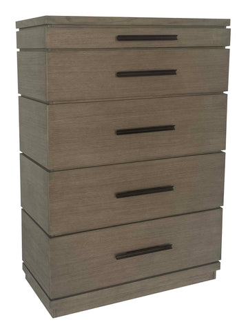 Pure Modern Bedroom - 5 Drawer Chest - Moonstone - Premium Accent Chests from Parker House - Just $1372.50! Shop now at brett interiors