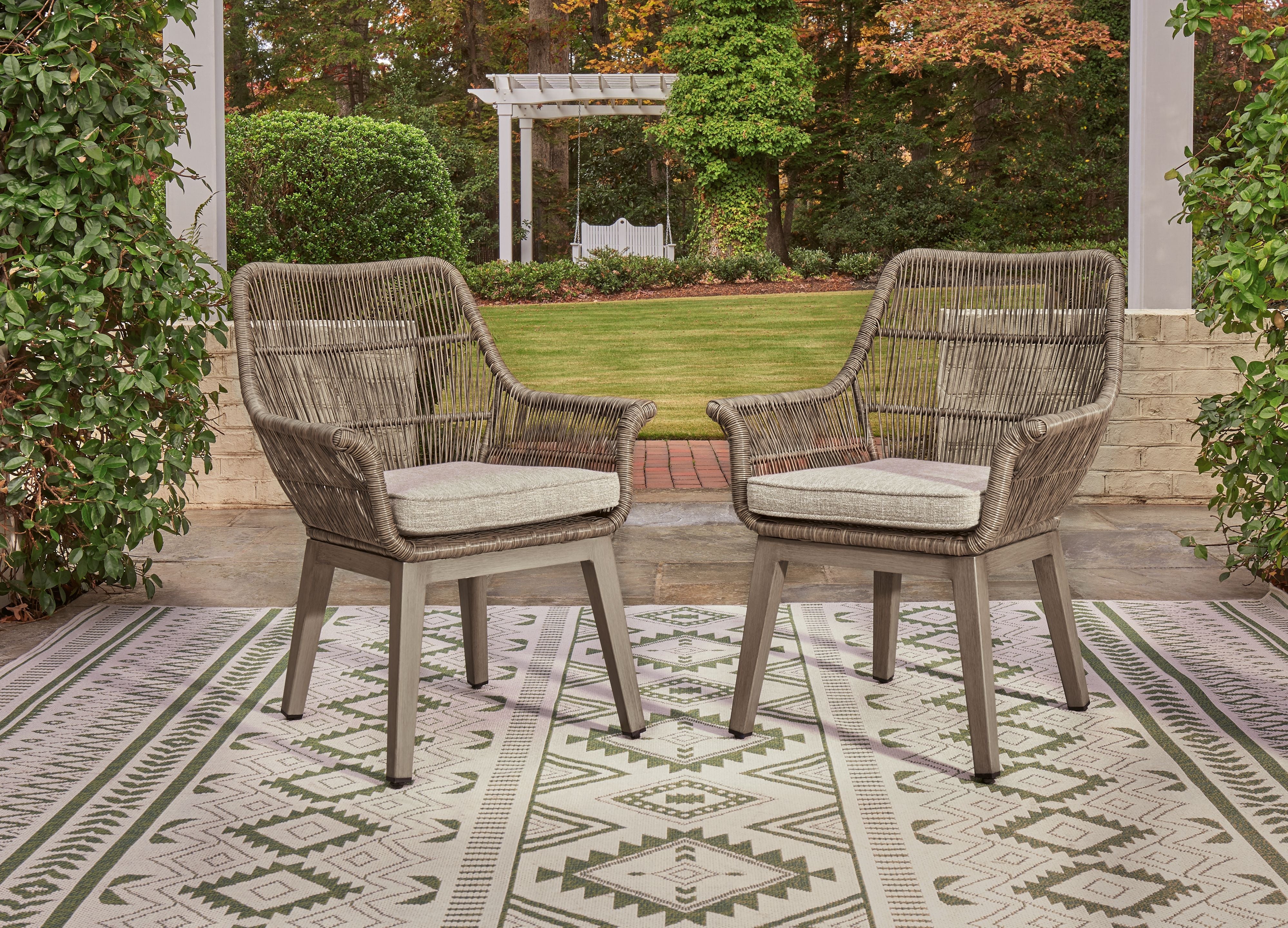 Beach Front - Outdoor Dining Set - Premium 7 Piece Outdoor Sets from Signature Design by Ashley® - Just $2959.70! Shop now at brett interiors