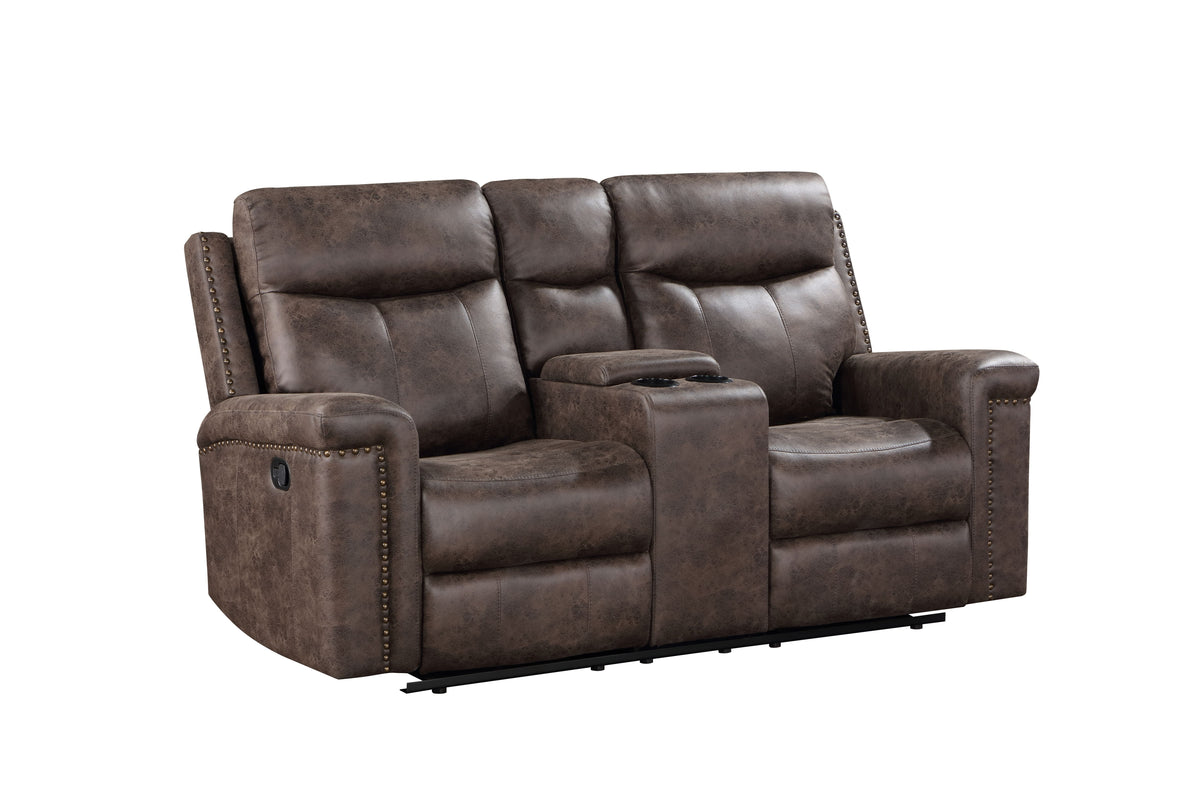 Quade - Console Loveseat - Premium Reclining Loveseats from New Classic - Just $922.50! Shop now at brett interiors