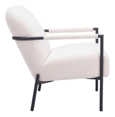 Chicago - Accent Chair - Ivory - Premium Accent Chairs from Zuo Modern - Just $1650! Shop now at brett interiors