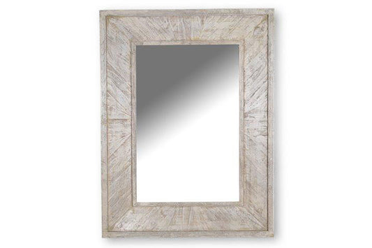 Crossings Monaco - Wall Mirror - Weathered Blanc - Premium Wall Mirrors from Parker House - Just $497.50! Shop now at brett interiors