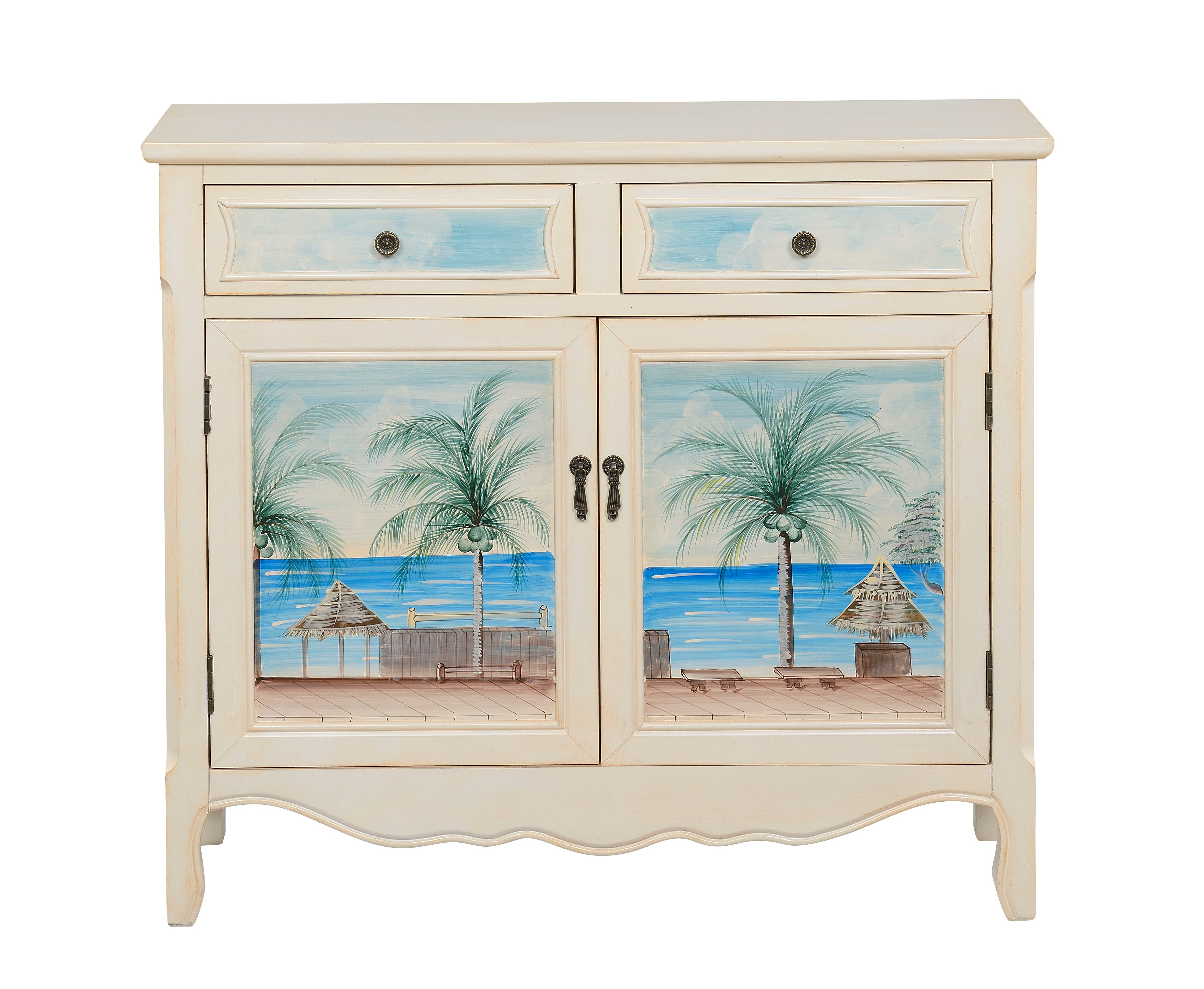 Largo - Two Drawer Two Door Cupboard - Key Largo Seaview - Premium Sideboards from Coast2Coast Home - Just $1897.50! Shop now at brett interiors