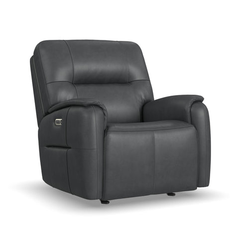 Wilson - Power Gliding Recliner With Power Headrest - Thunder - Premium Reclining Chairs from Flexsteel - Just $1875! Shop now at brett interiors