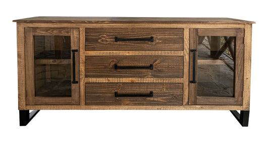 Olivo - Buffet - Natural Brown - Premium Buffets from International Furniture Direct - Just $1287.50! Shop now at brett interiors