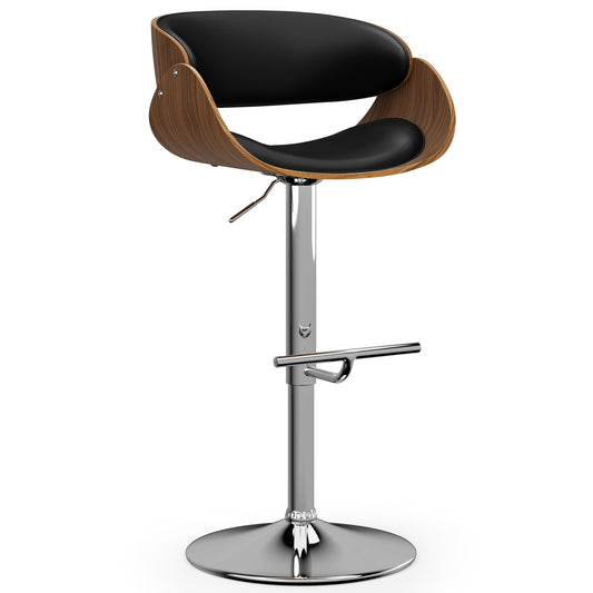 Amery - Adjustable Swivel Bar Stool - Premium Bar Height (28"-30") from Simpli Home - Just $189! Shop now at brett interiors