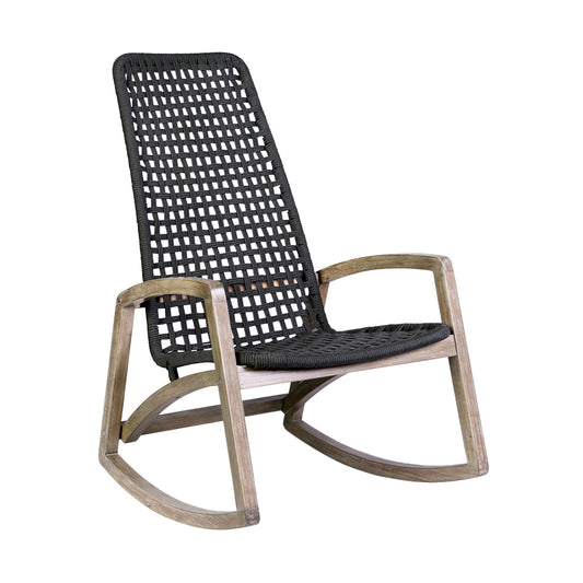 Griffin - Outdoor Patio Rocking Chair - Premium Rocker Chairs from Armen Living - Just $762.50! Shop now at brett interiors