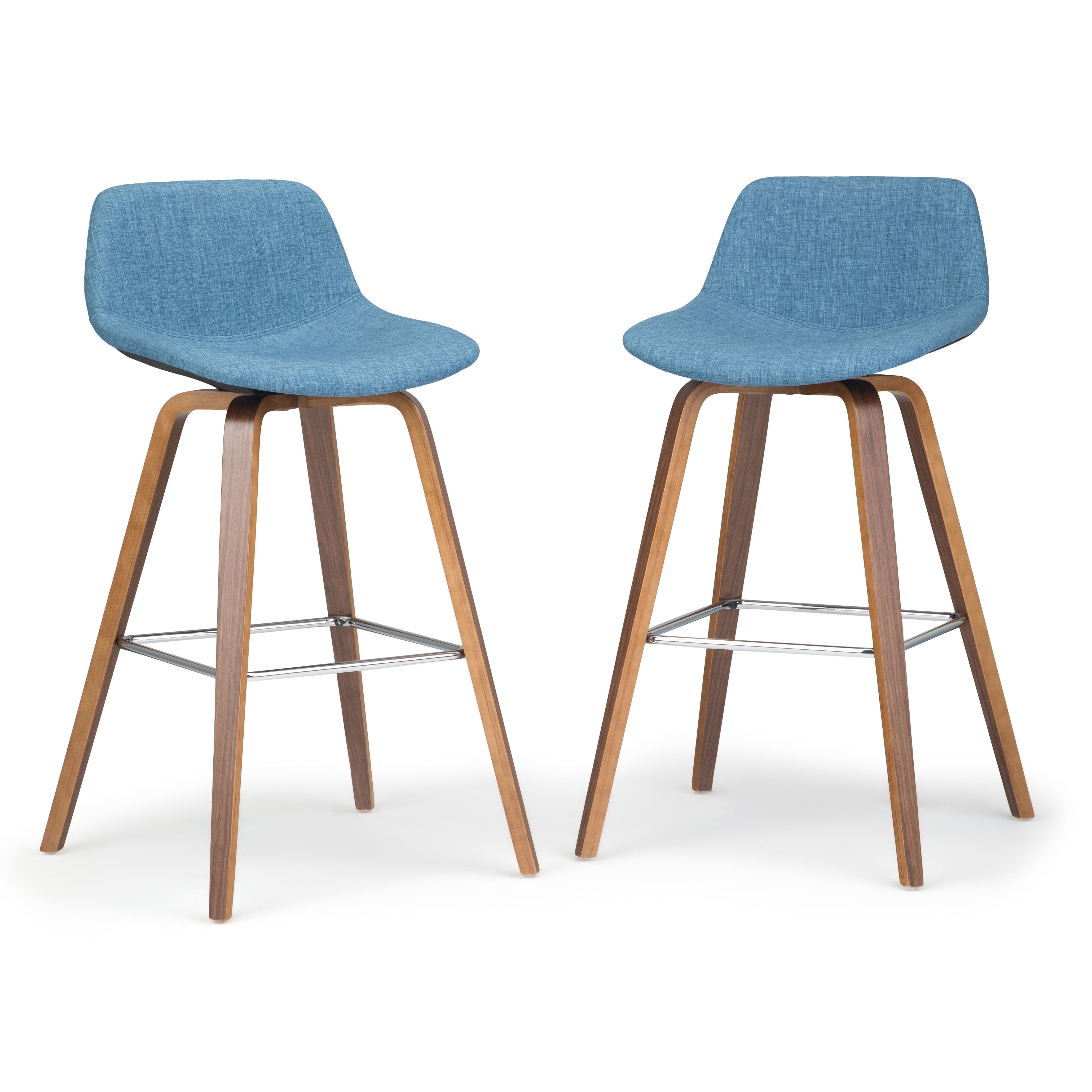 Randolph - Bentwood Counter Height Stool (Set of 2) - Premium Stool Sets from Simpli Home - Just $276! Shop now at brett interiors