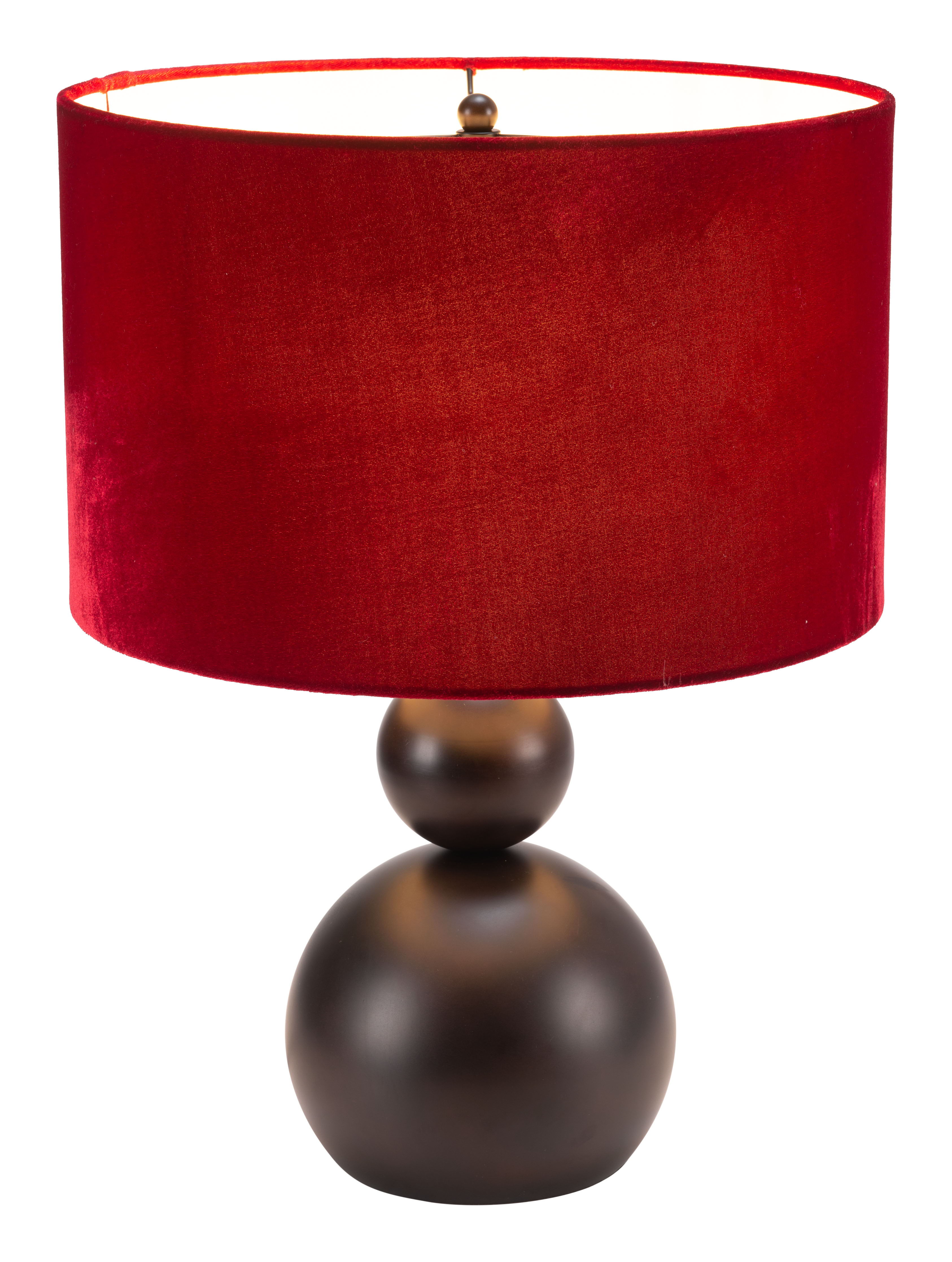 Shobu - Table Lamp - Red - Premium Table Lamps from Zuo Modern - Just $525! Shop now at brett interiors