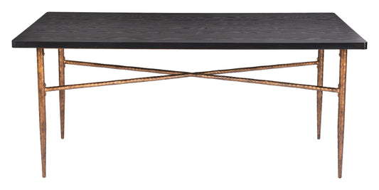 Nida/Norden - Dining Table - Black - Premium Dining Tables from Zuo Modern - Just $2150! Shop now at brett interiors