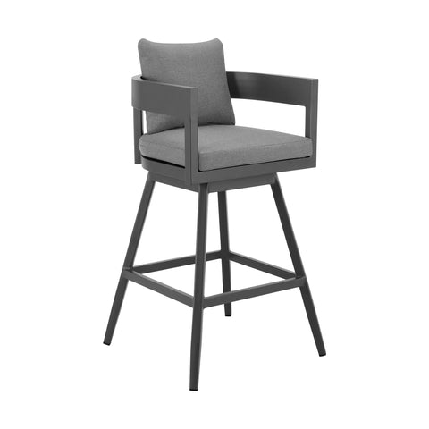 Menorca - Outdoor Patio Swivel Bar Stool - Premium Counter Height (24"-27") from Armen Living - Just $777.50! Shop now at brett interiors