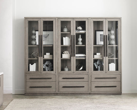 Pure Modern - Glass Door Cabinet - Moonstone - Premium Display Cabinets from Parker House - Just $1375! Shop now at brett interiors