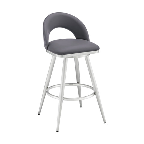 Charlotte - Swivel Bar Stool - Premium Counter Height (24"-27") from Armen Living - Just $360! Shop now at brett interiors