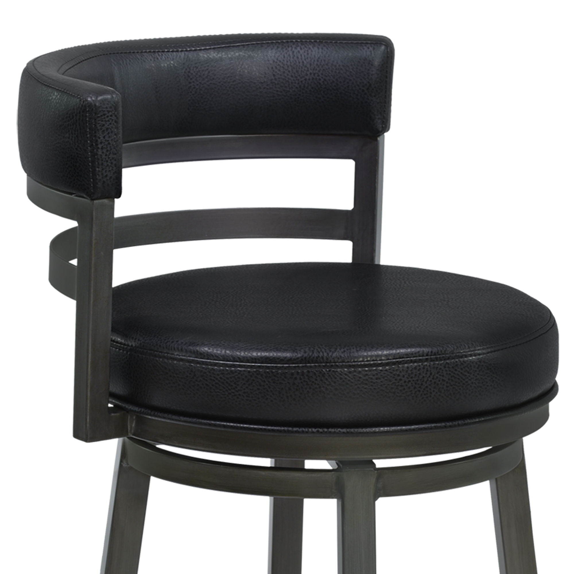 Madrid - Counter Height Swivel Bar Stool - Mineral - Premium Bar Height (28"-30") from Armen Living - Just $355! Shop now at brett interiors