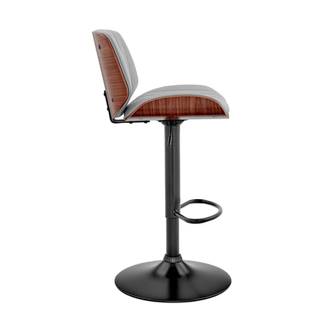 Brock - Adjustable Bar Stool - Premium Adjustable Height from Armen Living - Just $245! Shop now at brett interiors