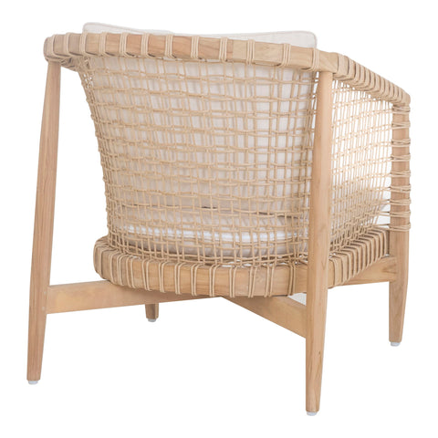 Kuna - Outdoor Lounge Chair - Beige - Premium Lounge Chairs from Moe's Home Collection - Just $2497.50! Shop now at brett interiors