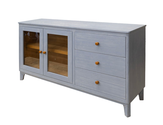 Giza - Console - Pastel Blue - Premium TV Stands from International Furniture Direct - Just $937.50! Shop now at brett interiors