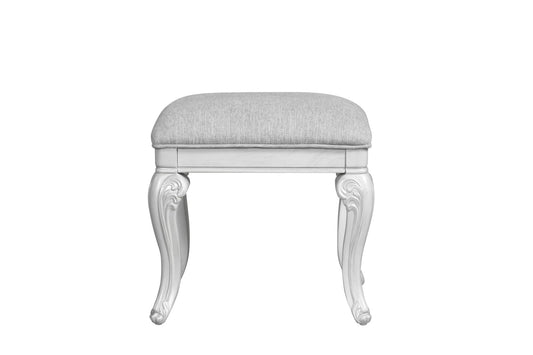 Cambria Hills - Vanity Stool - Mist Gray - Premium Vanity Stools from New Classic - Just $212.50! Shop now at brett interiors