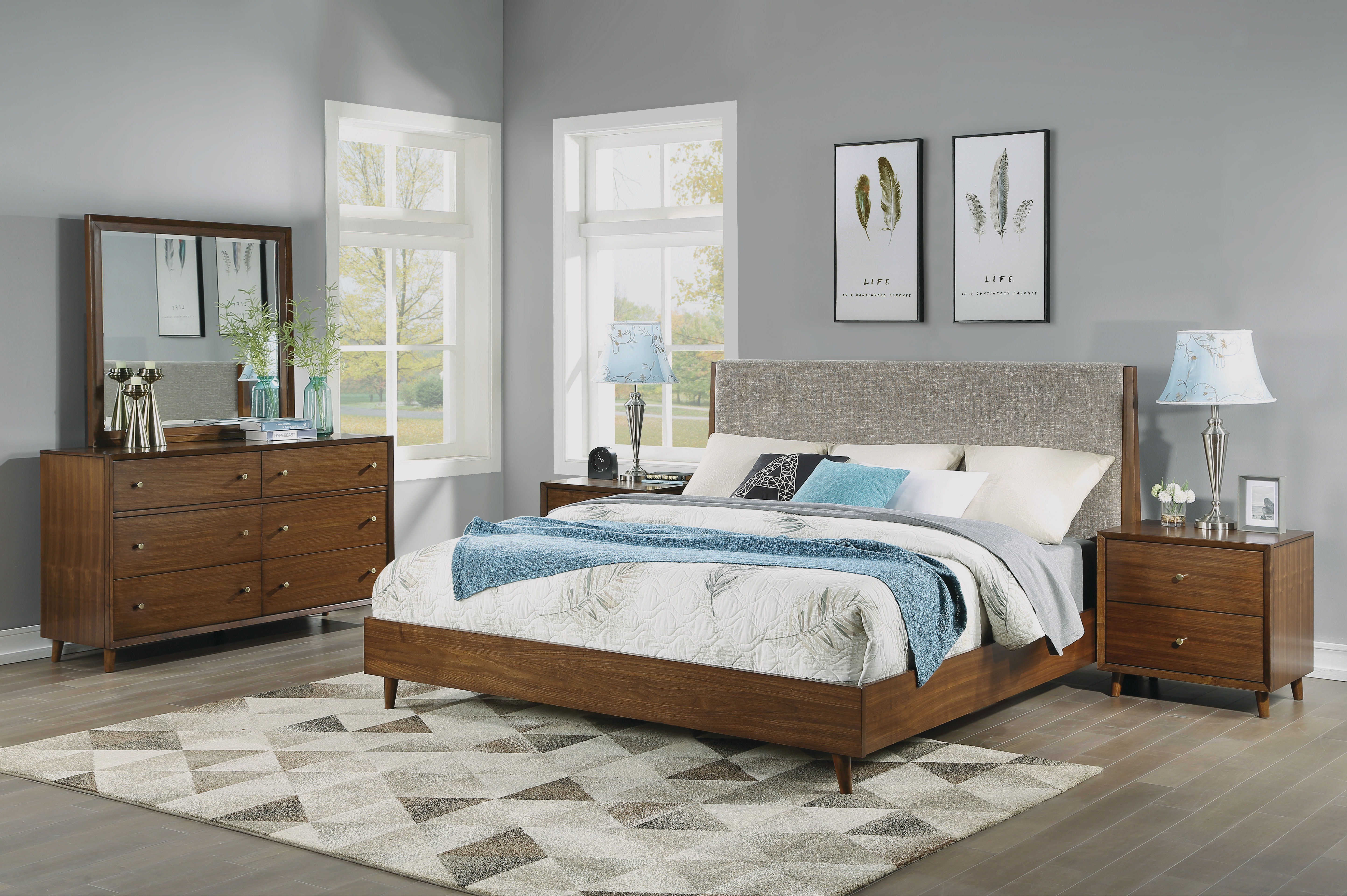 Ludwig - Bed - Premium Upholstered Beds from Flexsteel - Just $1012.50! Shop now at brett interiors