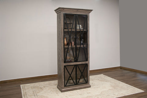 Xoan - Cabinet - Brown - Premium Accent Cabinets from International Furniture Direct - Just $1372.50! Shop now at brett interiors