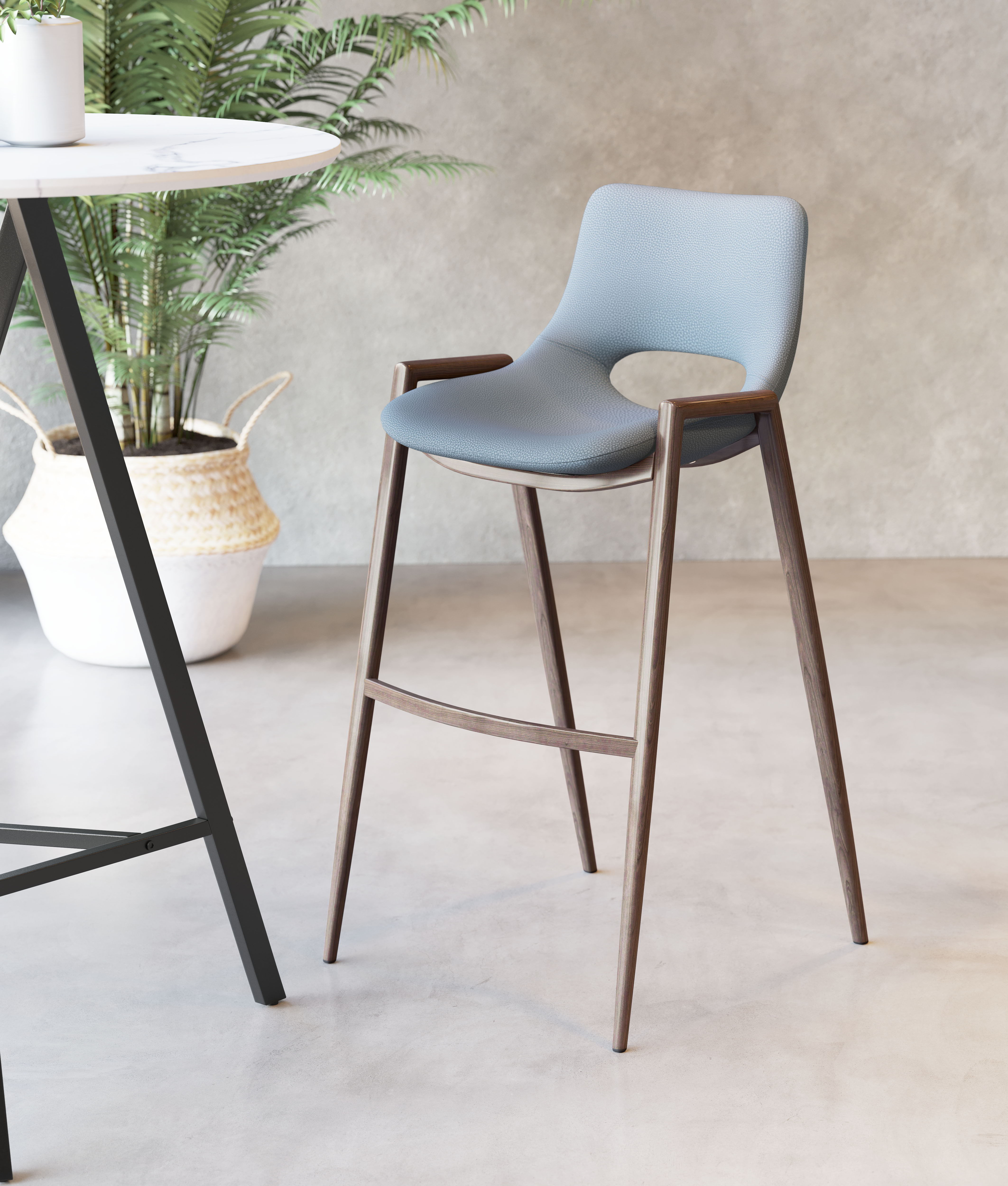 Desi - Barstool (Set of 2) - Premium Stool Sets from Zuo Modern - Just $1400! Shop now at brett interiors