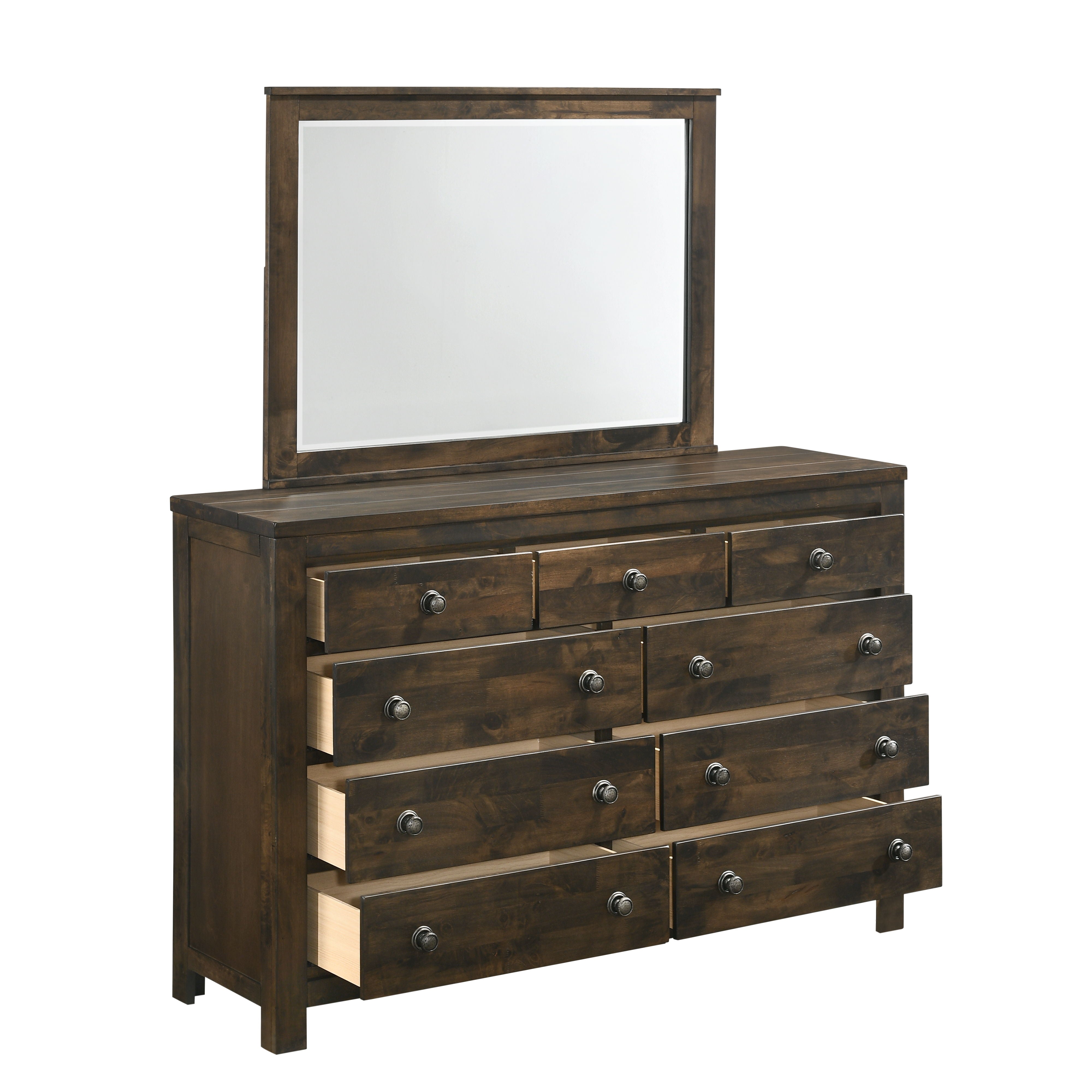 Blue Ridge - Mirror - Rustic Gray - Premium Bedroom Mirrors from New Classic - Just $137.50! Shop now at brett interiors