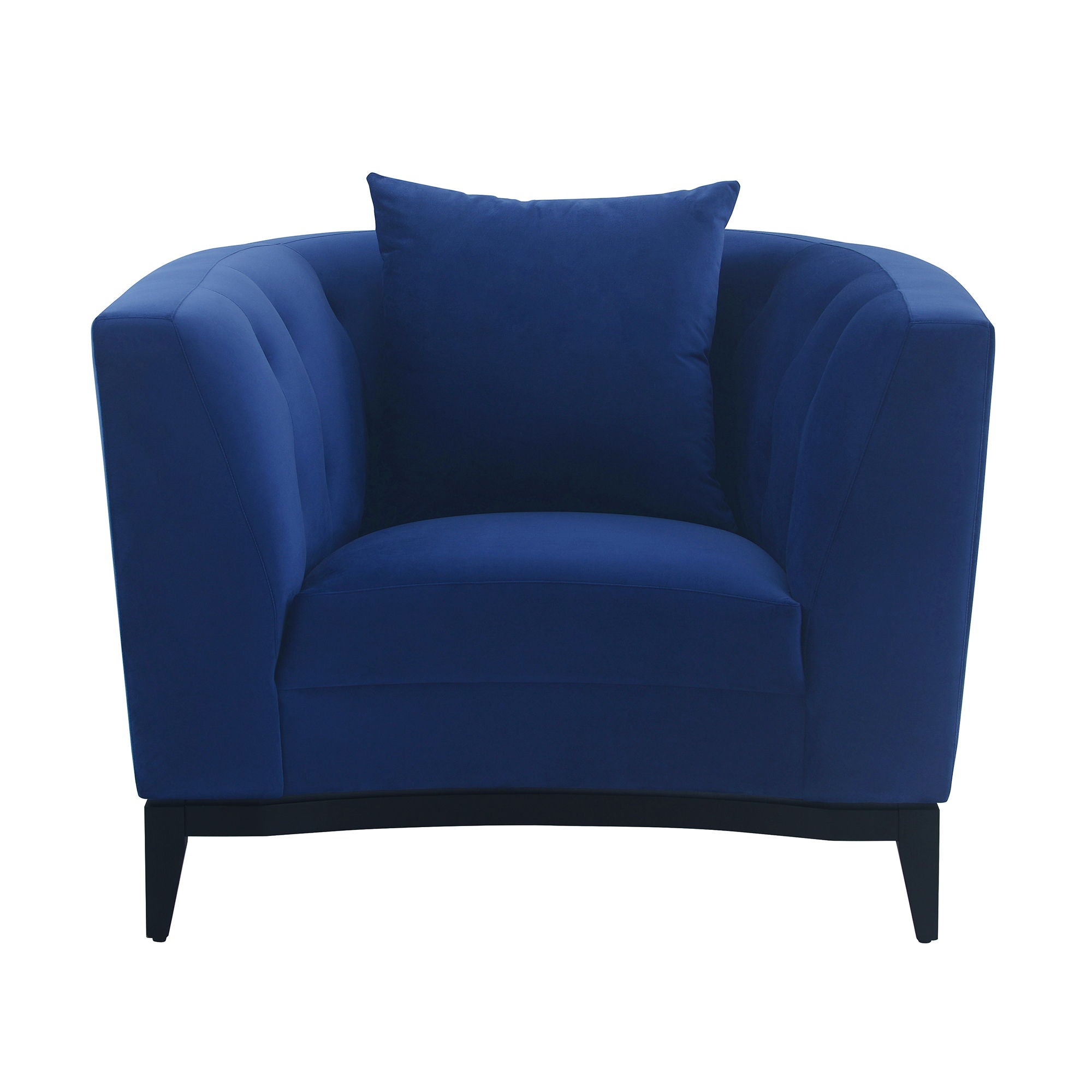 Melange - Velvet Upholstered Accent Chair - Premium Arm Chairs from Armen Living - Just $1532.50! Shop now at brett interiors