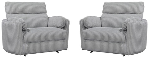 Radius Xl - Extra Wide Power Glider Recliner (Set of 2) - Premium Chair Sets from Parker Living - Just $1995! Shop now at brett interiors