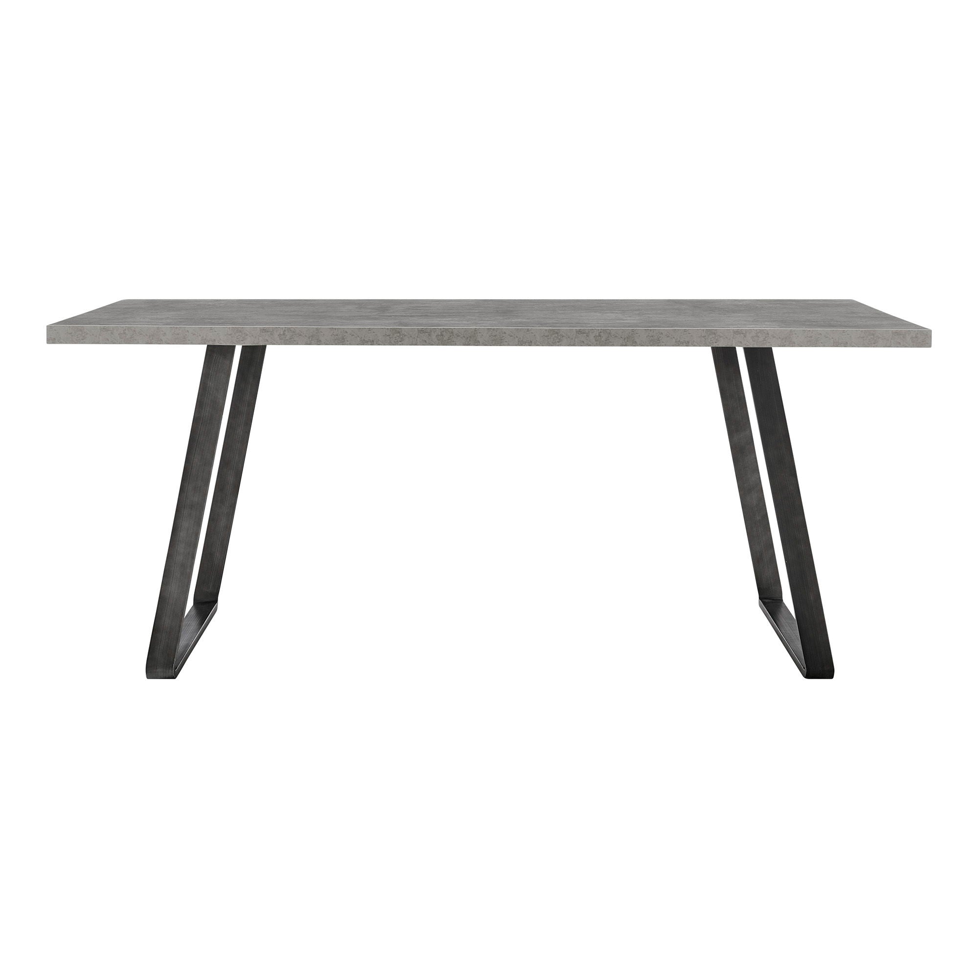 Coronado - Contemporary Dining Table Cement Top - Gray Powder - Premium Dining Tables from Armen Living - Just $962.50! Shop now at brett interiors