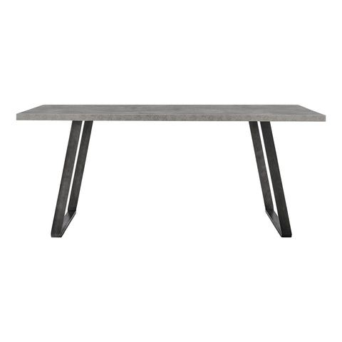 Coronado - Contemporary Dining Table Cement Top - Gray Powder - Premium Dining Tables from Armen Living - Just $962.50! Shop now at brett interiors