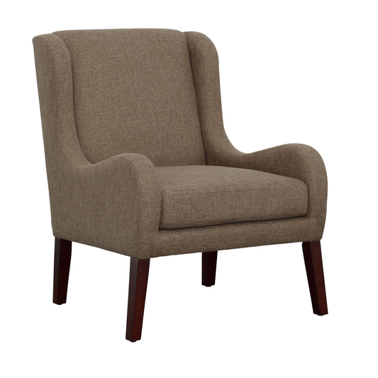 Accent Chair - Warm Latte / Chestnut Brown - Premium Accent Chairs from Coast2Coast Home - Just $1650! Shop now at brett interiors