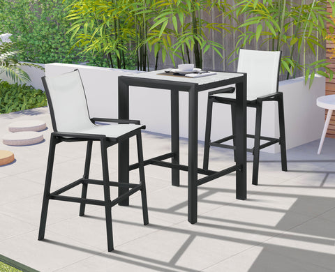 Nizuc - Outdoor Patio Barstool (Set of 2) - Premium Chair Sets from Meridian Furniture - Just $900! Shop now at brett interiors