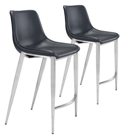 Magnus - Counter Chair (Set of 2) - Premium Chair Sets from Zuo Modern - Just $1600! Shop now at brett interiors