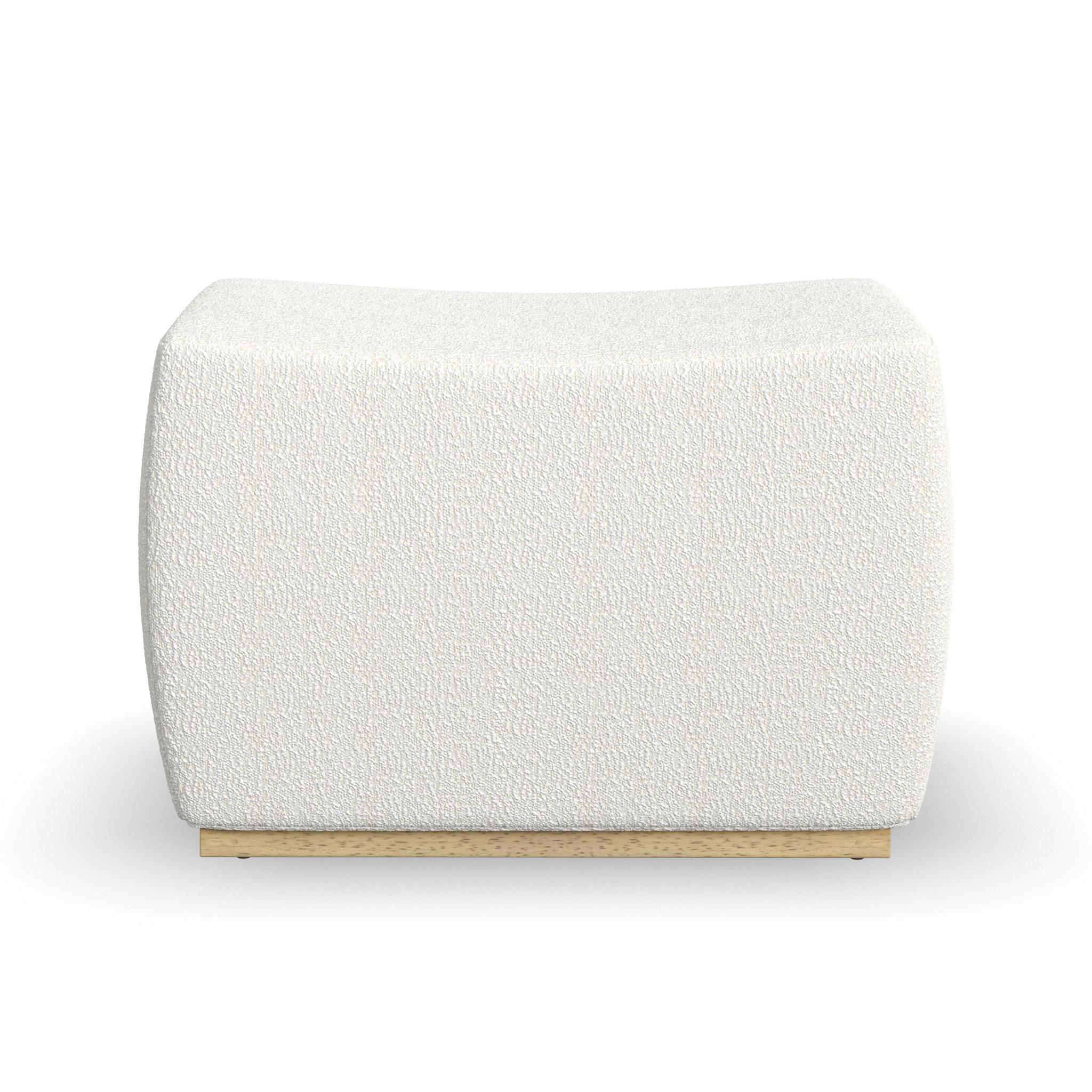 Nico - Ottoman - White - Premium Accent Ottomans from Homestyles - Just $622.50! Shop now at brett interiors