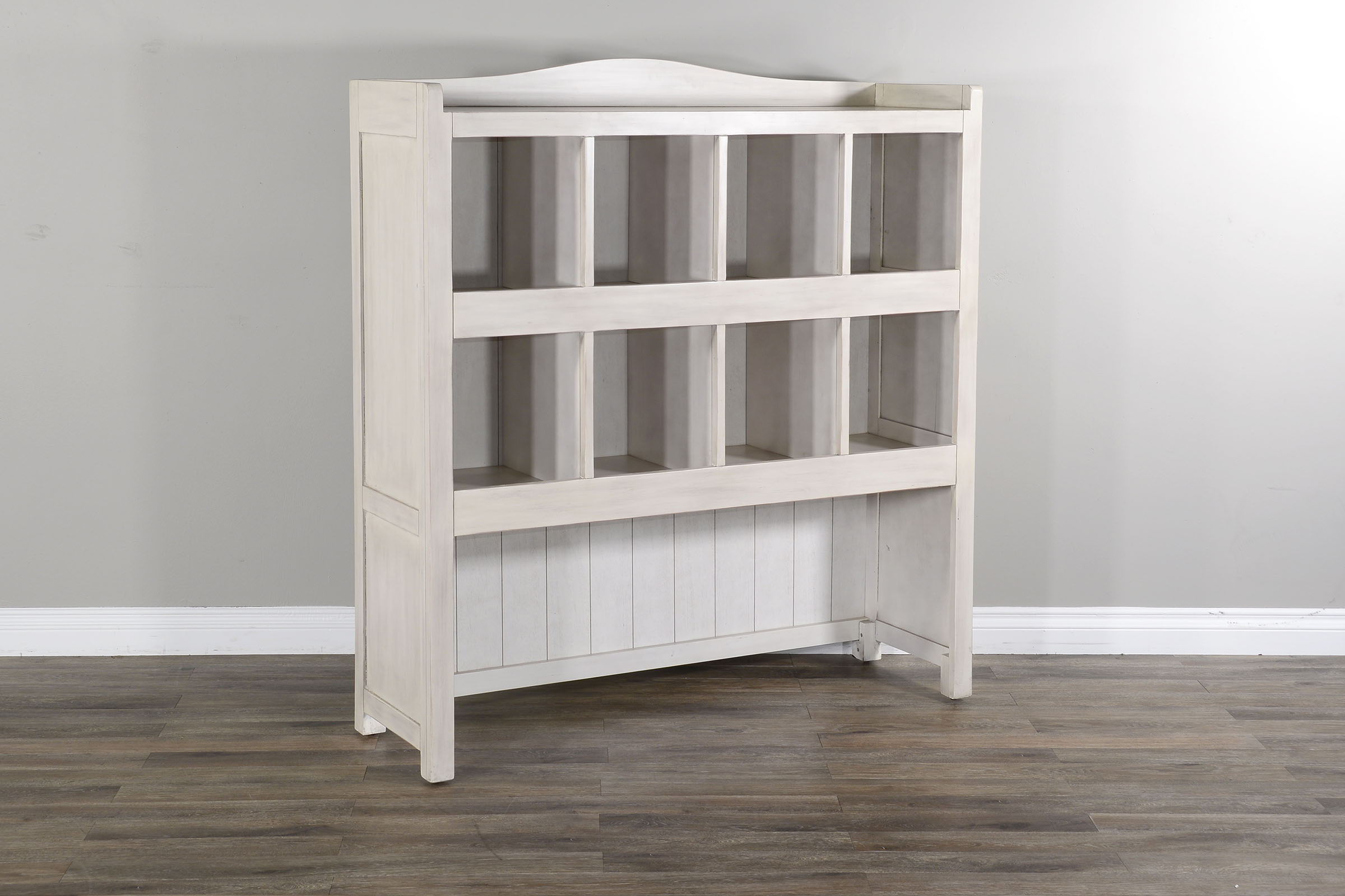 Storage Bookcase And Bench - White - Premium Standard Bookcases from Sunny Designs - Just $1219! Shop now at brett interiors