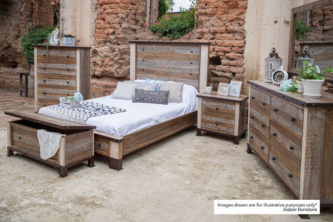 Antique - Panel Bed - Premium Panel Beds from International Furniture Direct - Just $1095! Shop now at brett interiors