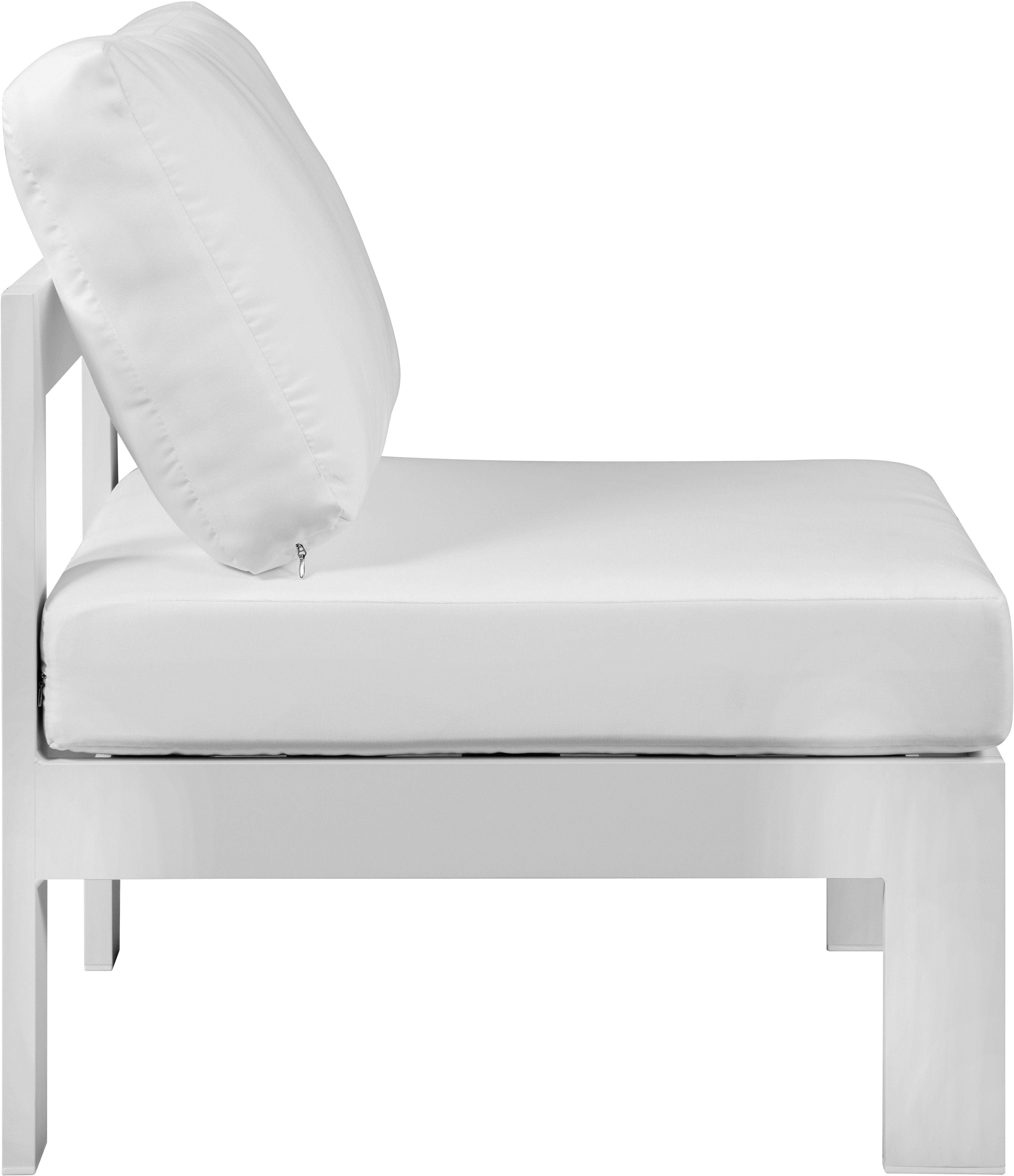 Nizuc - Outdoor Armless Chair - Premium Chairs from Meridian Furniture - Just $862.50! Shop now at brett interiors