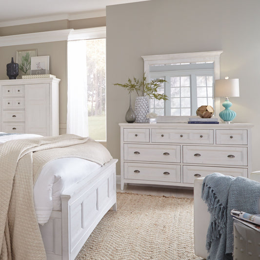 Heron Cove - Drawer Dresser - Chalk White - Premium Dressers from Magnussen Furniture - Just $1419! Shop now at brett interiors