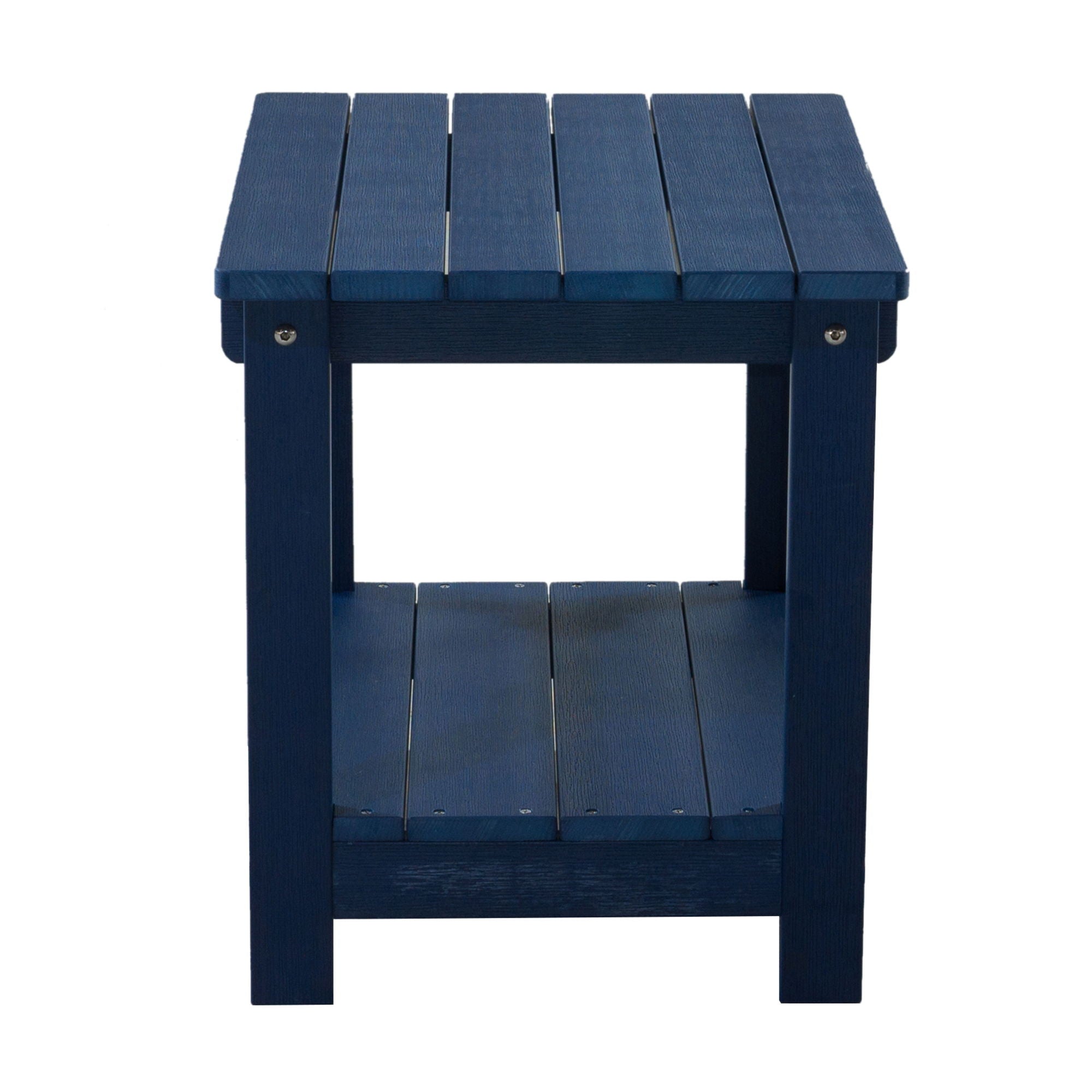 Key West - Weather Resistant Outdoor Indoor Plastic Wood End Table - Premium End Tables from Gather Craft - Just $123! Shop now at brett interiors