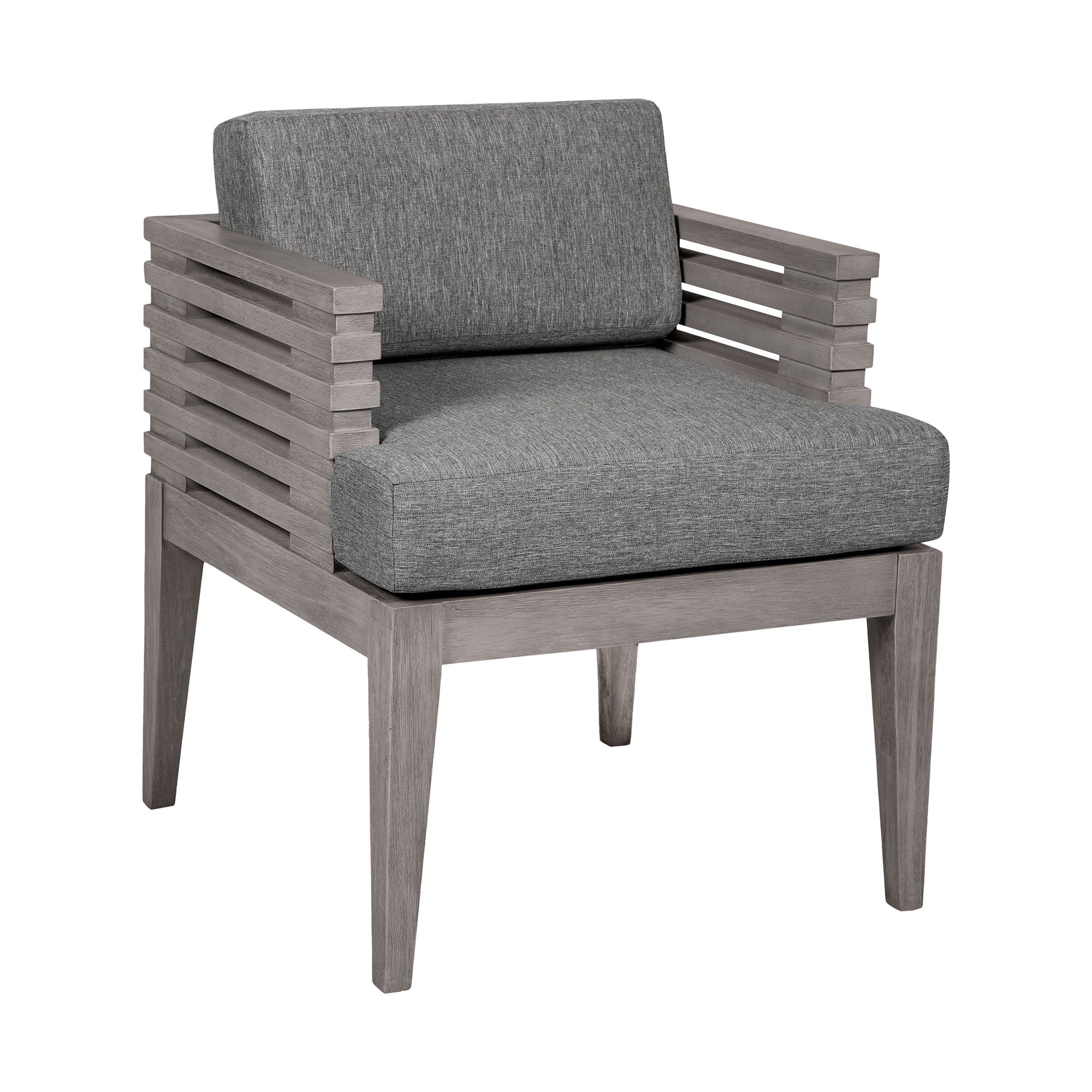 Vivid - Outdoor Patio Dining Chair - Premium Side Chairs from Armen Living - Just $870! Shop now at brett interiors