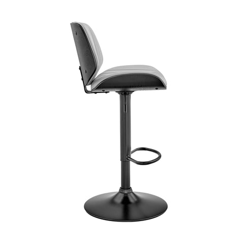 Brock - Adjustable Bar Stool - Premium Adjustable Height from Armen Living - Just $245! Shop now at brett interiors