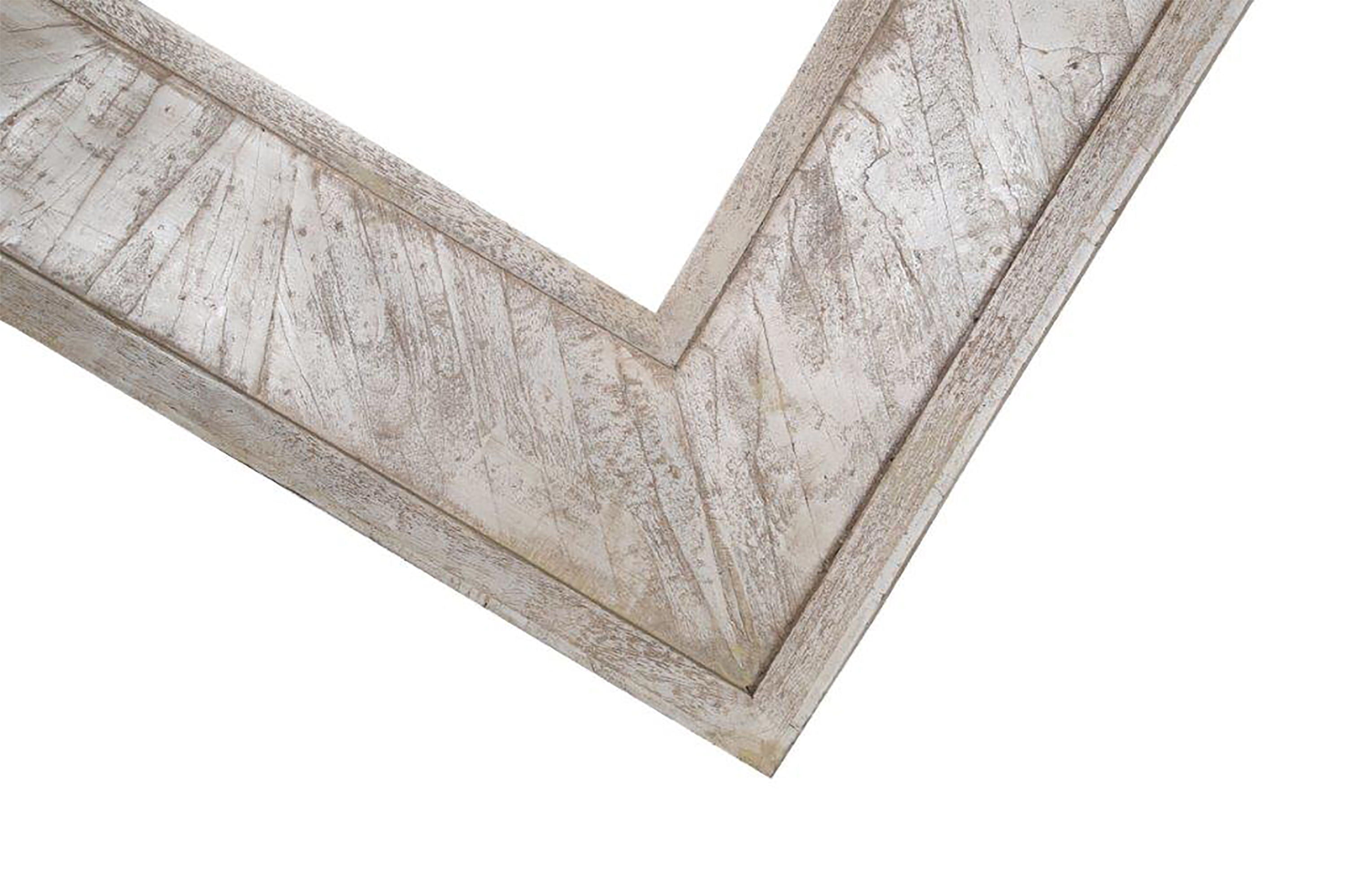 Crossings Monaco - Wall Mirror - Weathered Blanc - Premium Wall Mirrors from Parker House - Just $497.50! Shop now at brett interiors