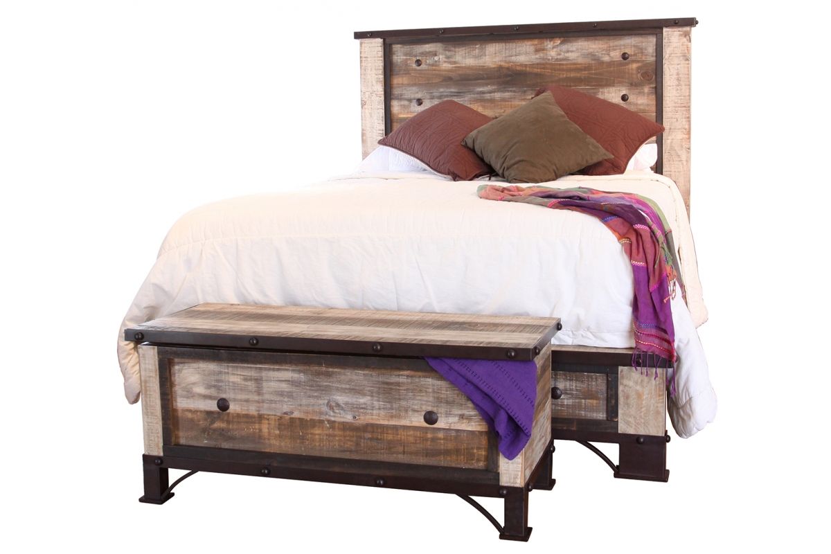 Antique - Panel Bed - Premium Panel Beds from International Furniture Direct - Just $1095! Shop now at brett interiors