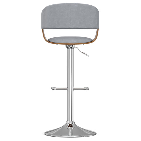 Lowell - Adjustable Swivel Bar Stool - Premium Bar Height (28"-30") from Simpli Home - Just $202! Shop now at brett interiors