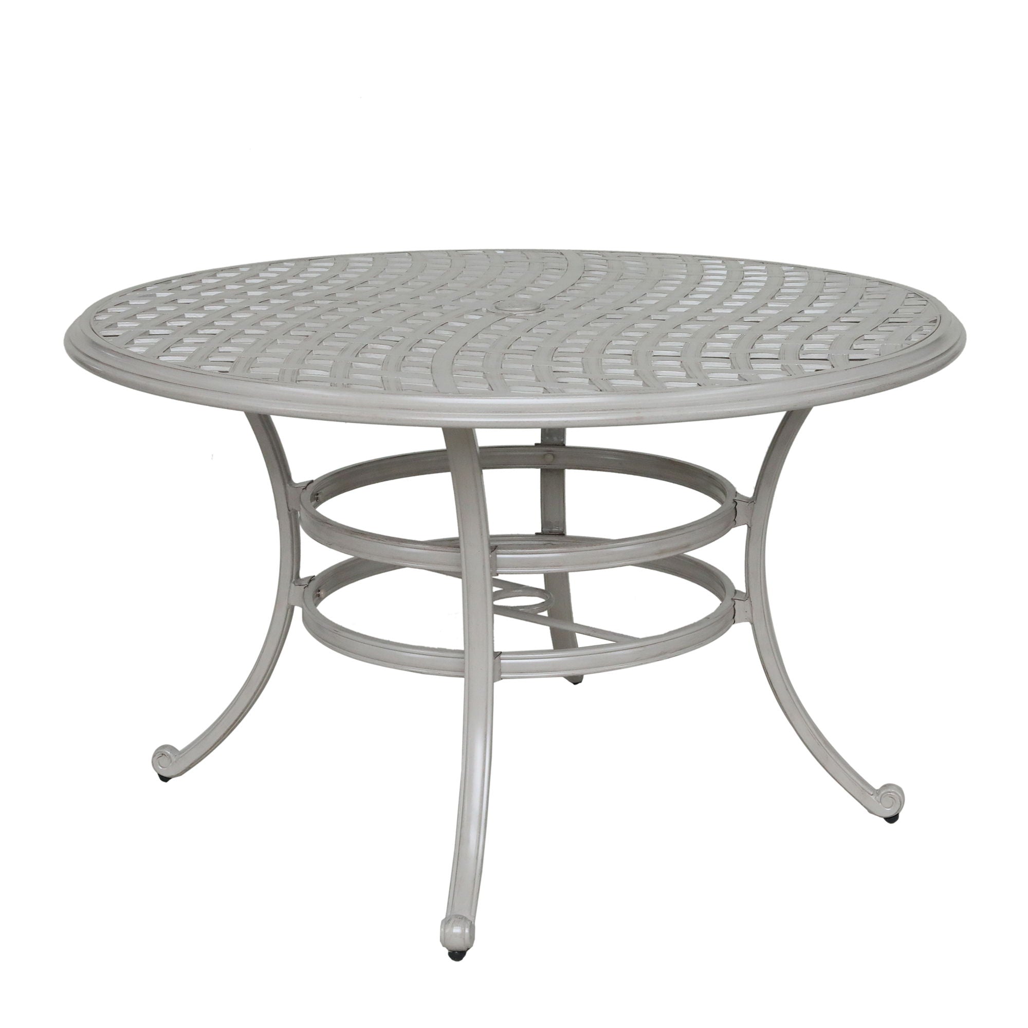 Stylish Outdoor Aluminum 5 Piece Round Dining Set - Premium 5 Piece Outdoor Sets from Gather Craft - Just $1761! Shop now at brett interiors