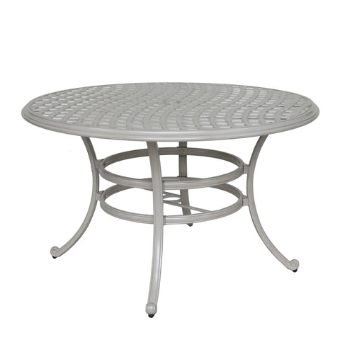 Stylish Outdoor Aluminum 5 Piece Round Dining Set - Premium 5 Piece Outdoor Sets from Gather Craft - Just $1761! Shop now at brett interiors