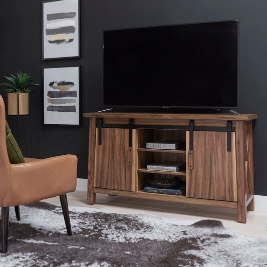 Forest Retreat - Entertainment Center - Brown, Dark - 32" - Premium TV Stands from Homestyles - Just $2194.98! Shop now at brett interiors