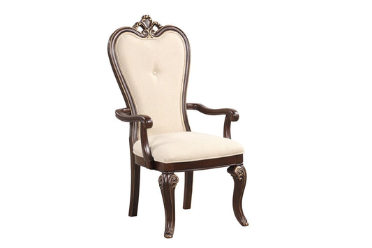 Montecito - Arm Chair (Set of 2) - Cherry - Premium Chair Sets from New Classic - Just $600! Shop now at brett interiors