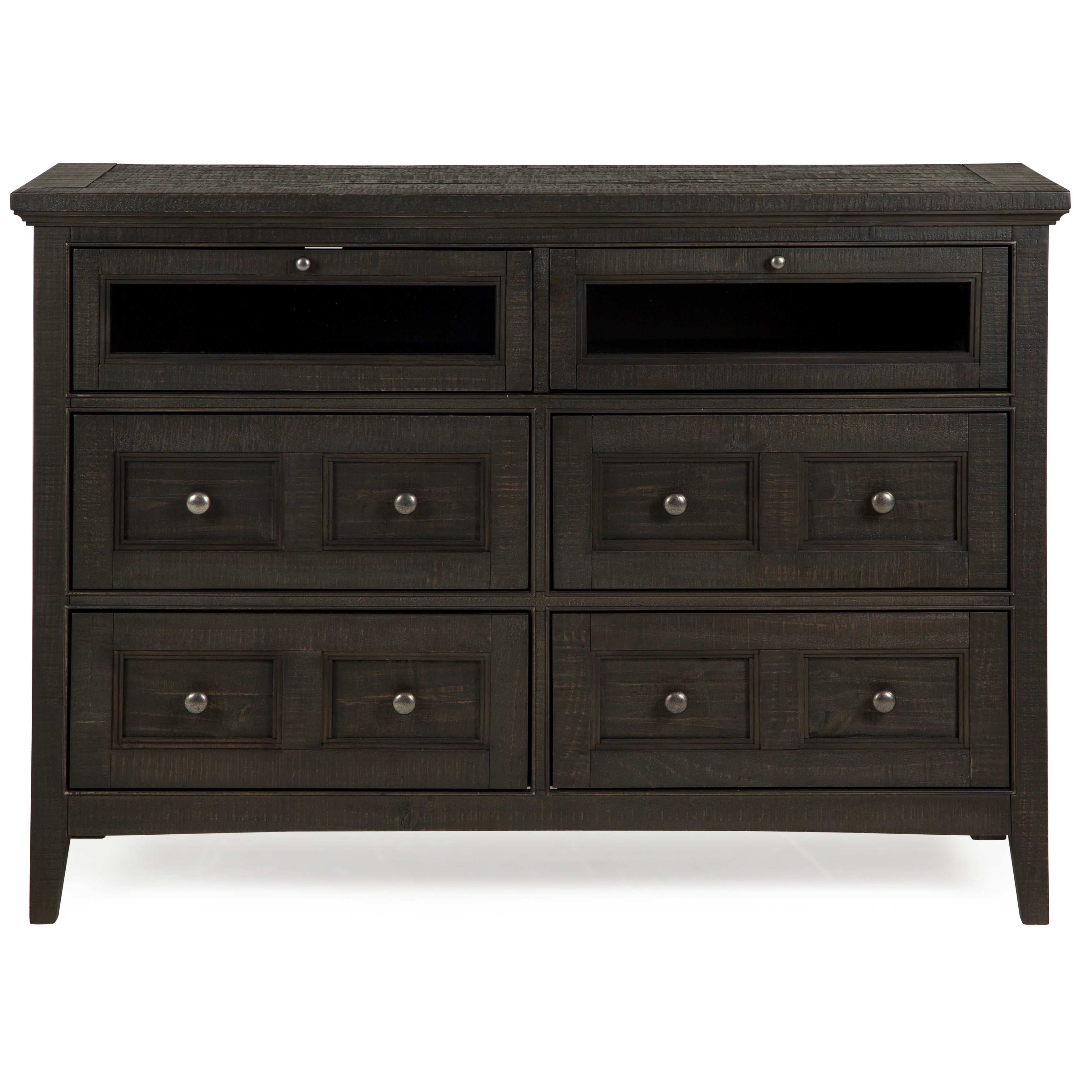 Westley Falls - Media Chest - Graphite - Premium Media Chests from Magnussen Furniture - Just $1317.50! Shop now at brett interiors