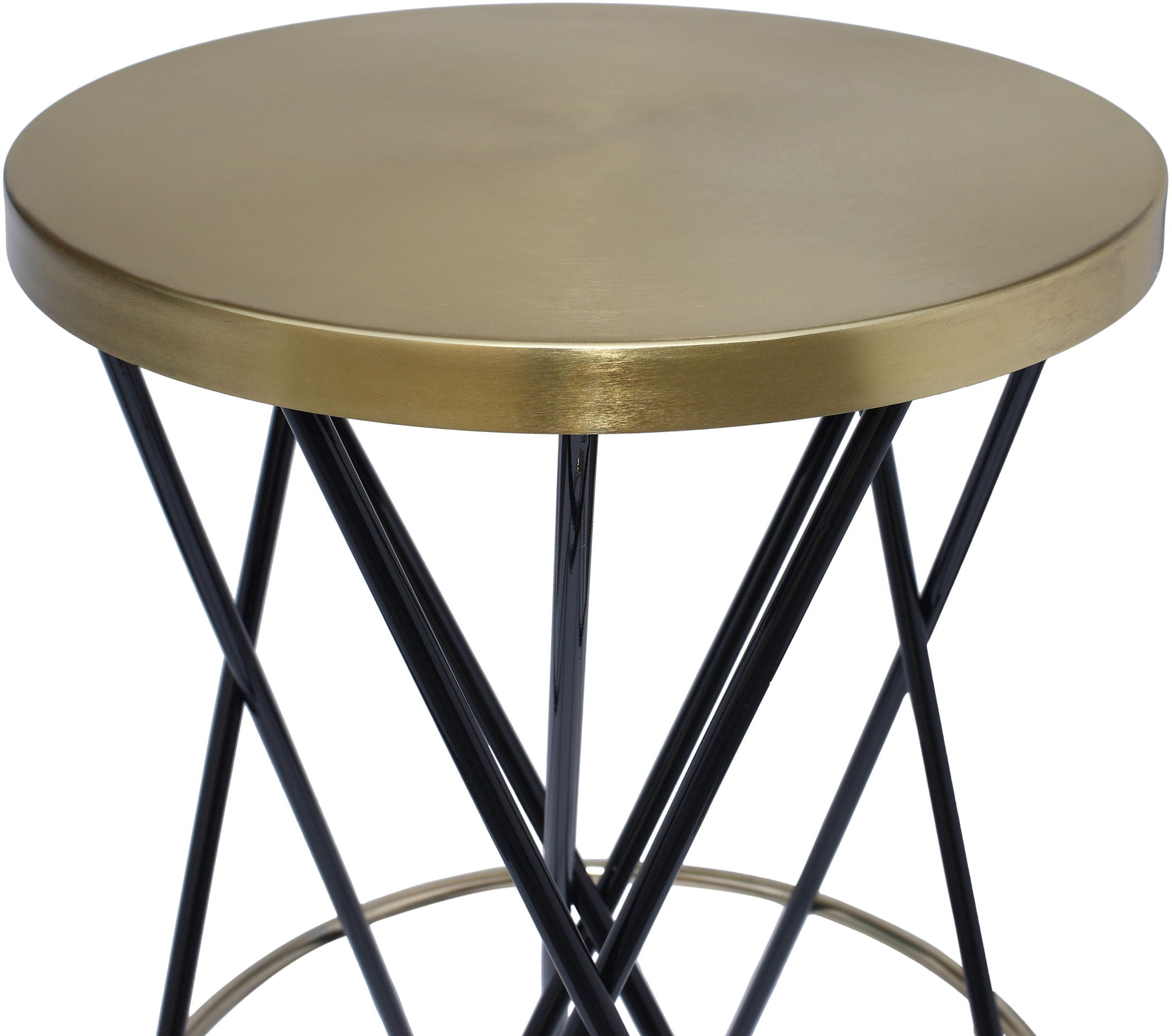 Mercury - Iron Bar Stool - Premium Bar Height (28"-30") from Meridian Furniture - Just $350! Shop now at brett interiors