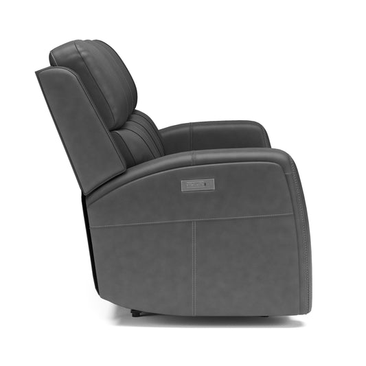 Linden - Power Reclining Sofa with Power Headrests & Lumbar - Premium Reclining Sofas from Flexsteel - Just $3562.50! Shop now at brett interiors